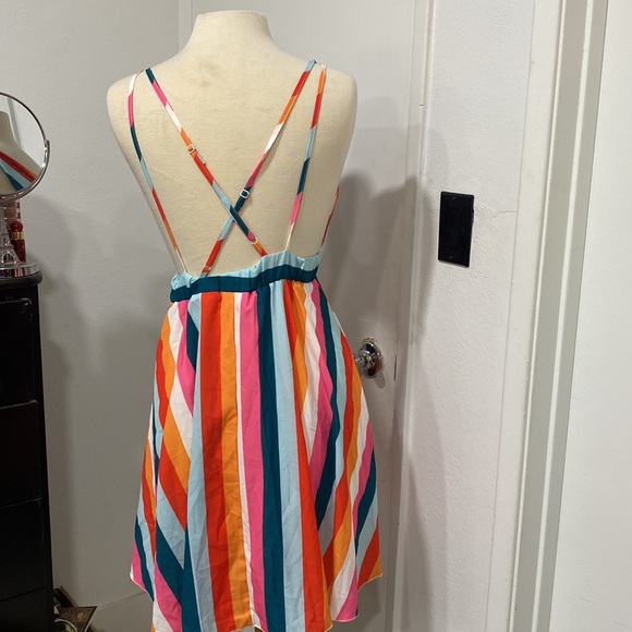 NWT CHIFFON DRESS 👗 - Picture 5 of 9